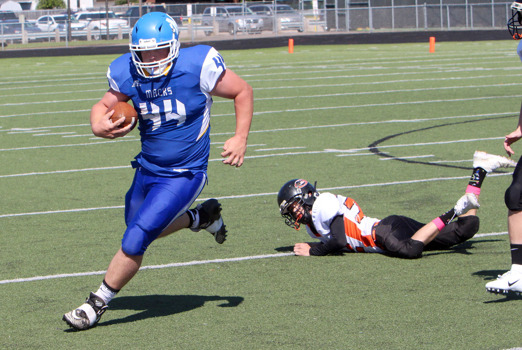 Oakfield at McDonell football 9-8-18